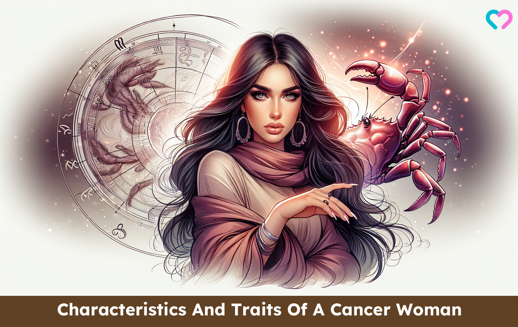 cancer woman traits_illustration