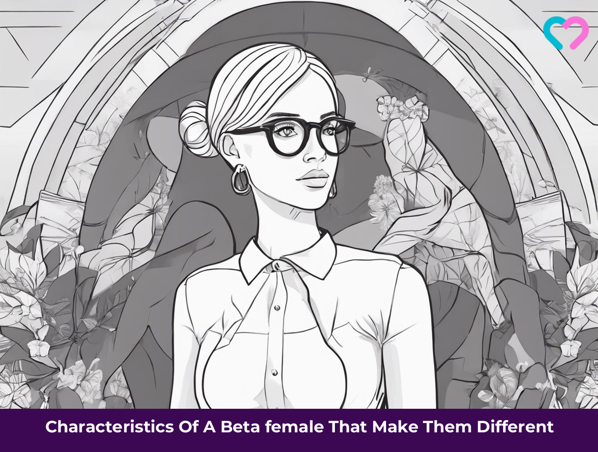 characteristics of a beta female_illustration