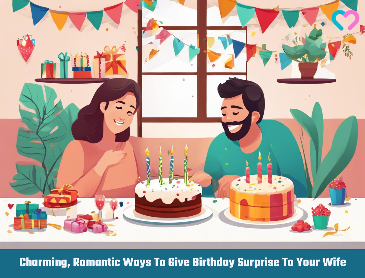 Give Birthday Surprise To Your Wife_illustration