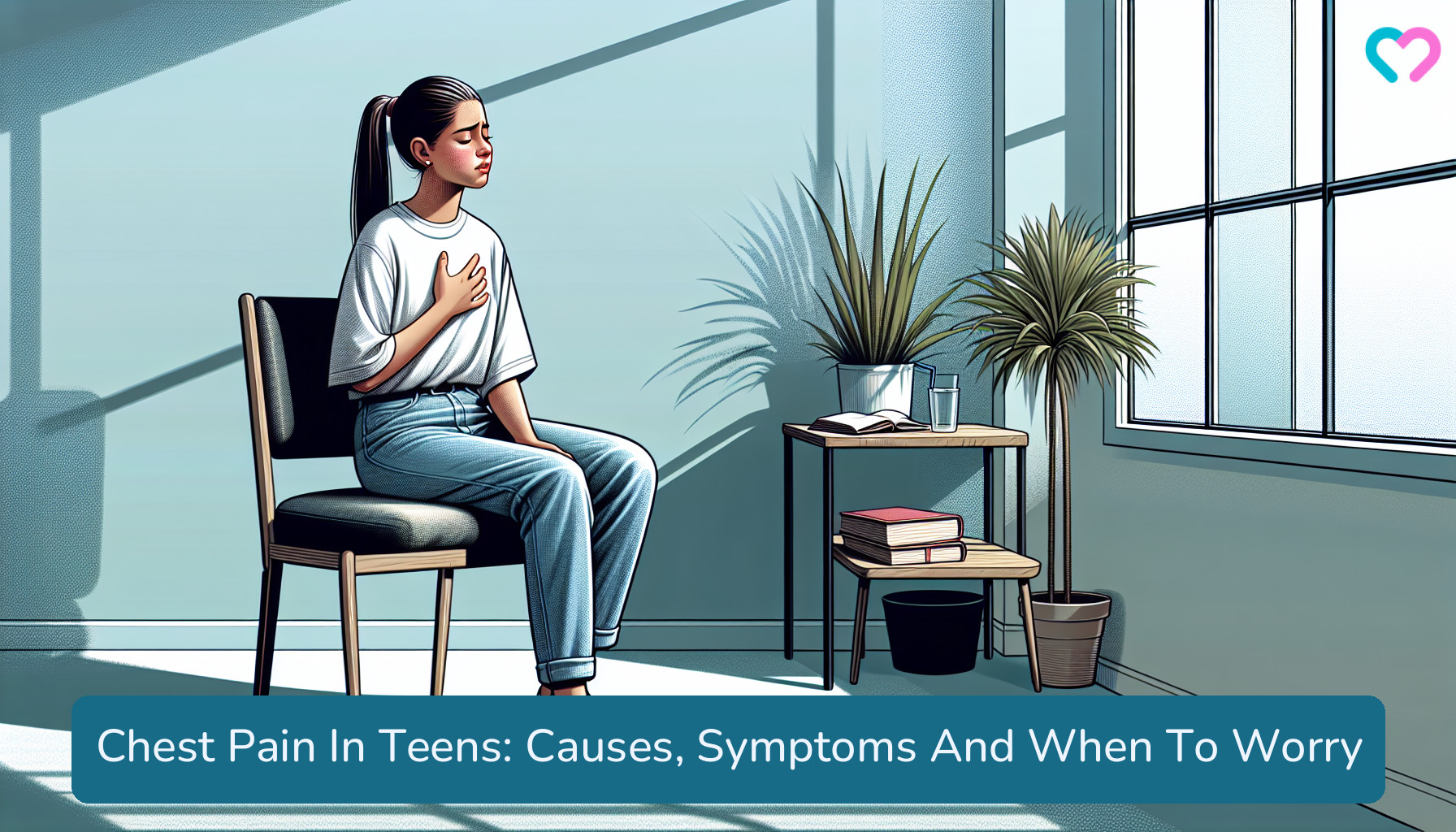 Chest Pain In Teens_illustration