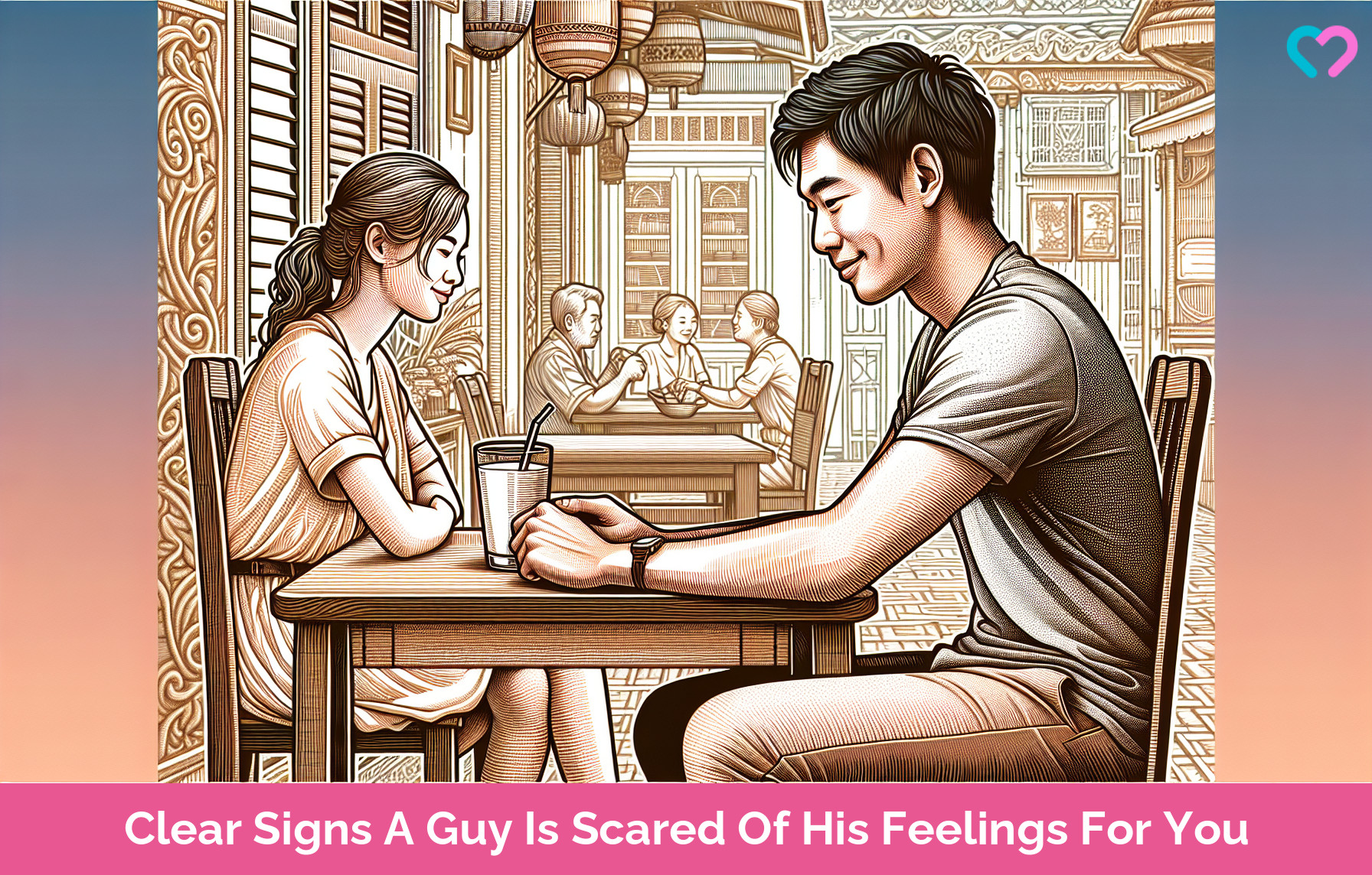 signs a guy is scared of his feelings for you_illustration