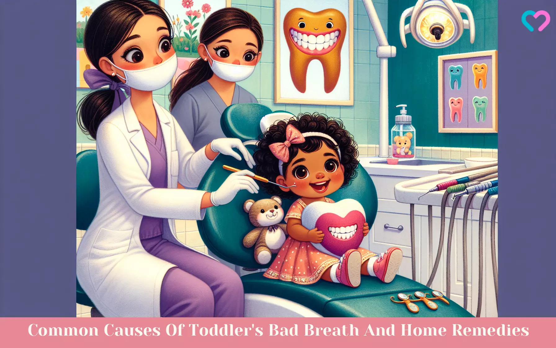 bad breath in toddlers_illustration