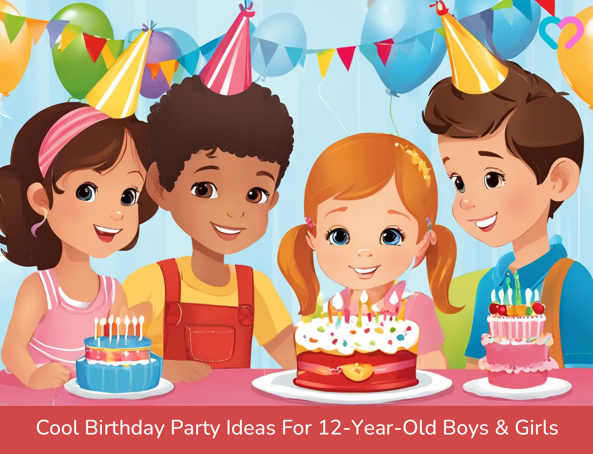 12 year old birthday party ideas_illustration