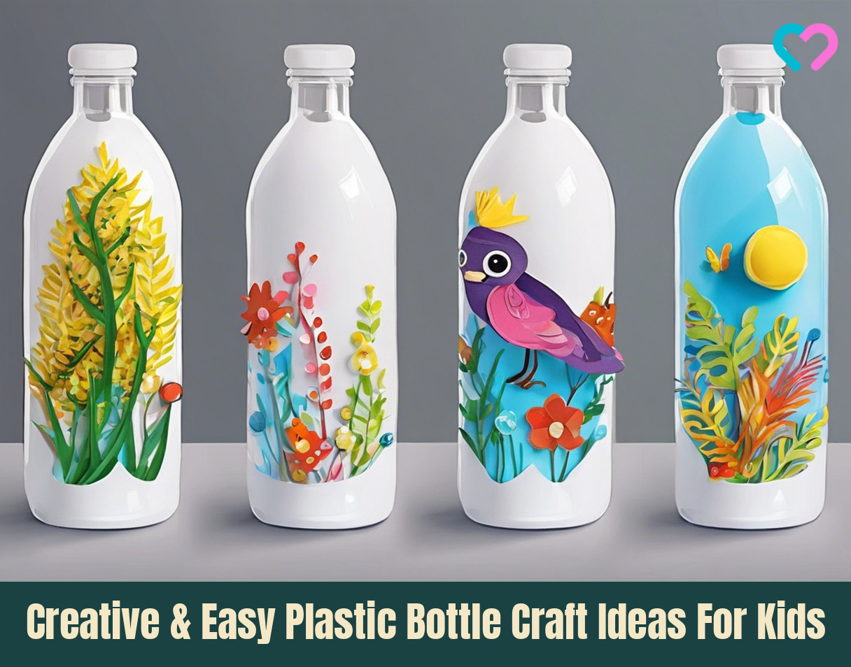 Plastic Bottle Crafts For Kids_illustration