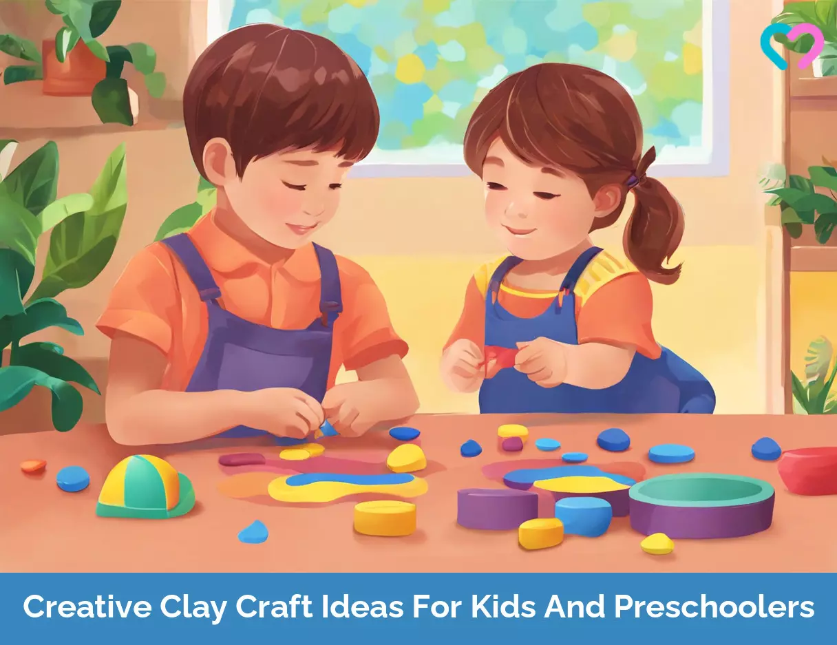 Clay Crafts For Preschoolers And Kids_illustration