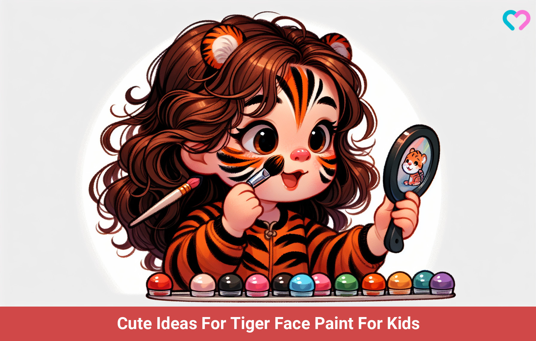 Tiger Face Paints For Kids_illustration