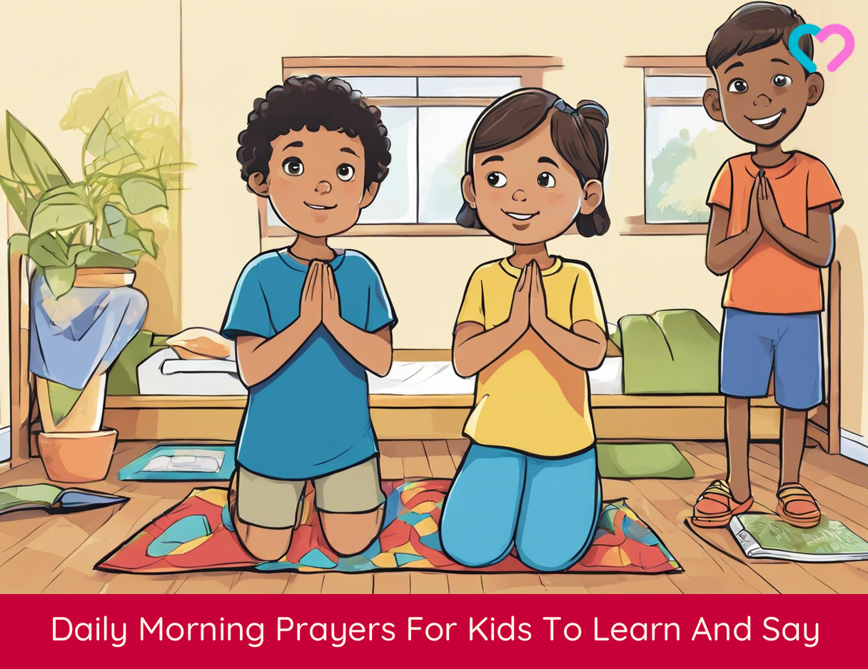 Morning Prayer For Kid_illustration