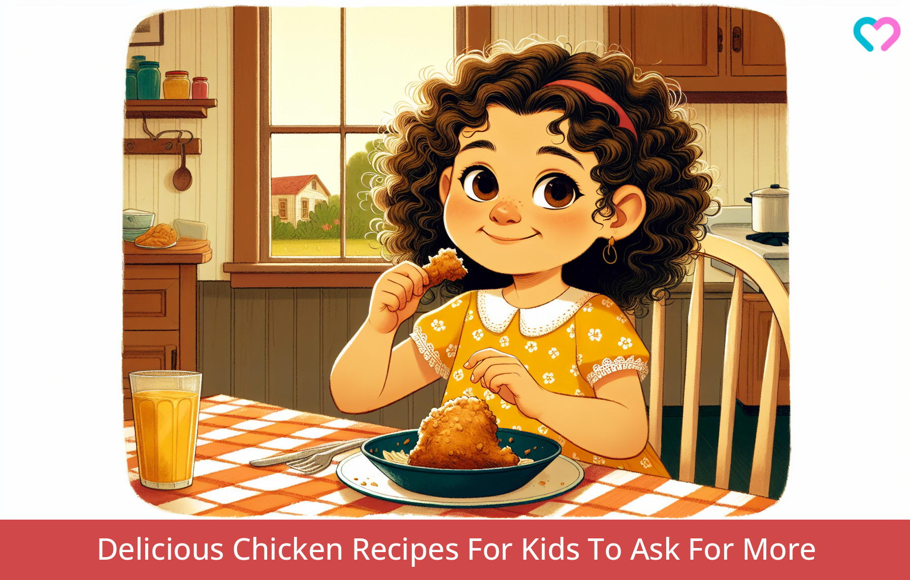 Chicken Recipes For Kids_illustration