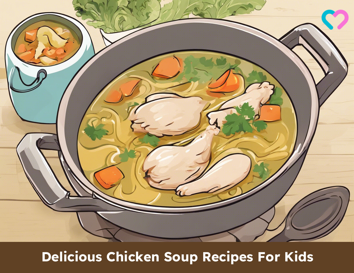 Chicken Soup Recipes For Kids_illustration