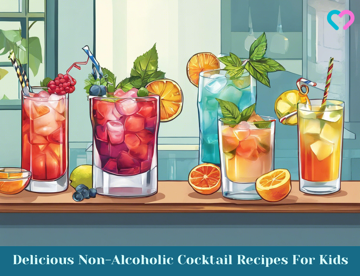 Non-Alcoholic Cocktail Recipes For Kids_illustration