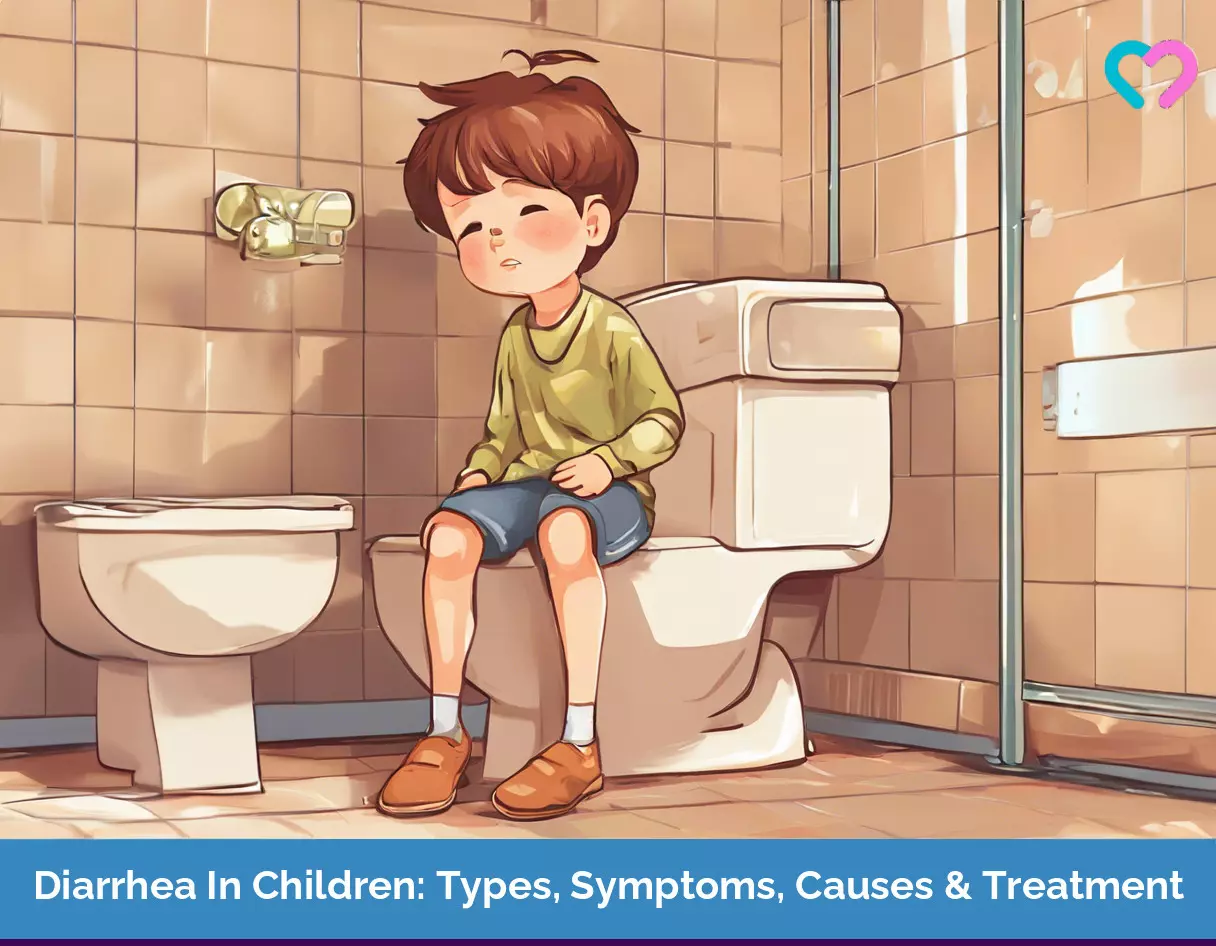 Diarrhea In Children_illustration