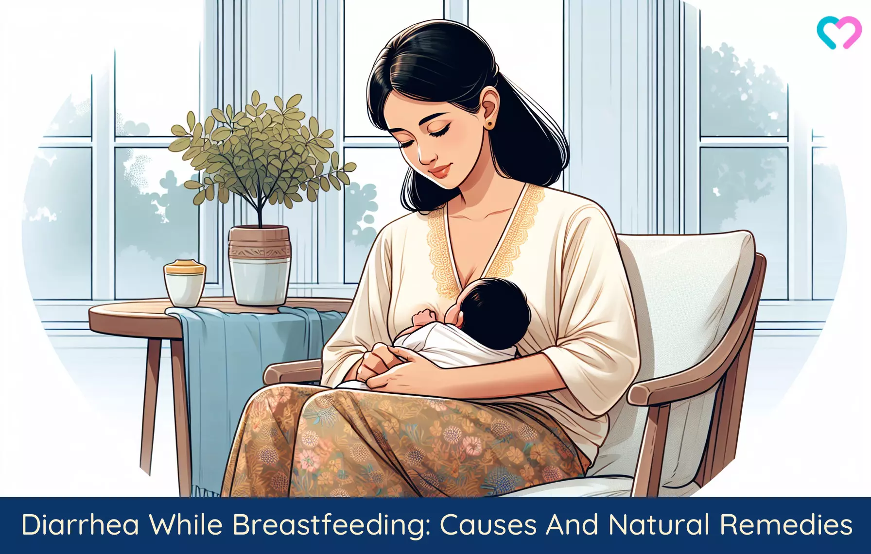 diarrhea while breastfeeding_illustration