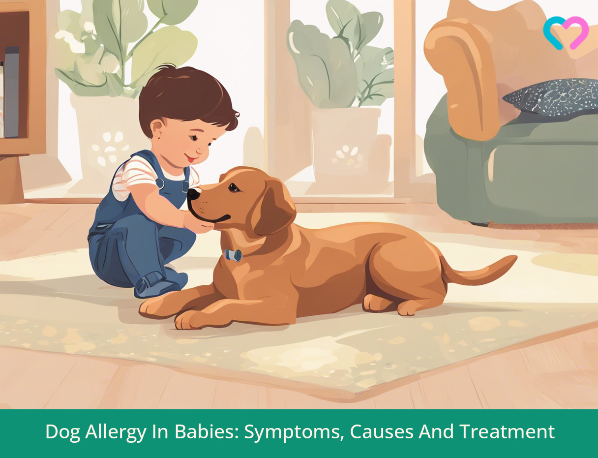 dog allergies in infants_illustration