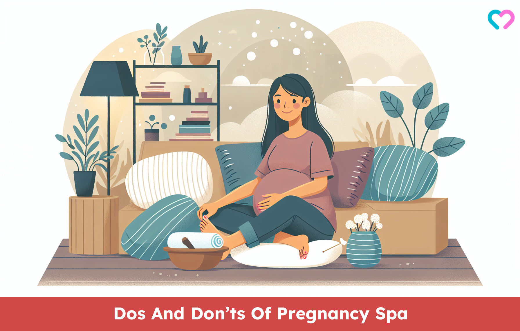 foot spa for pregnant_illustration