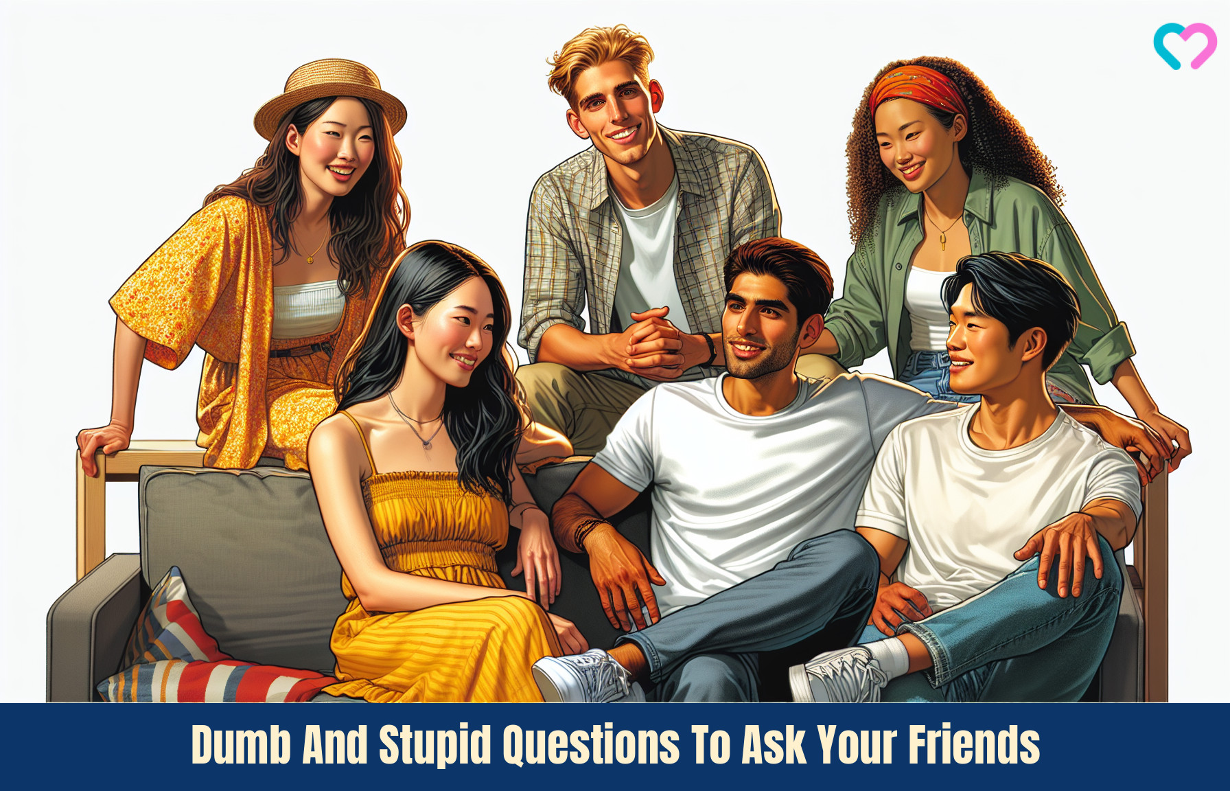 stupid questions to ask your friends_illustration