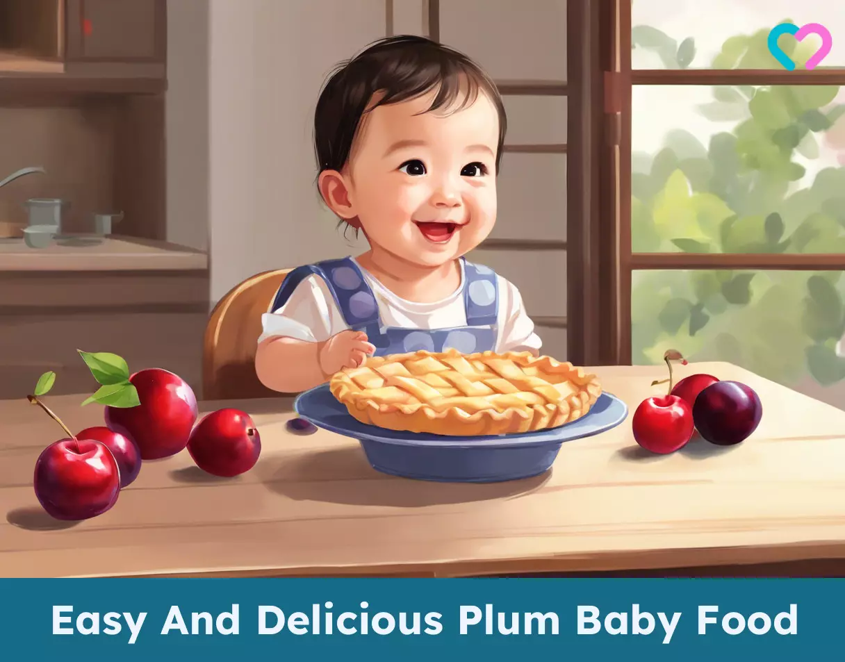 plum baby food recipe_illustration