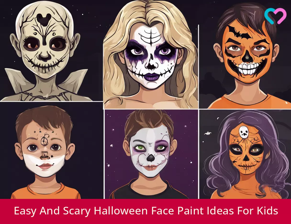 Halloween Face Paint For Kids_illustration