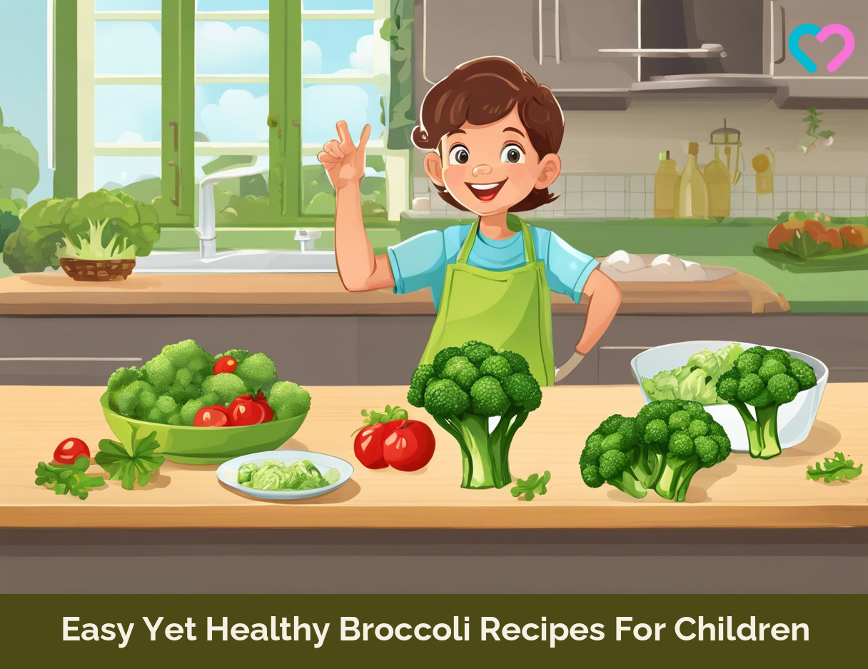 Broccoli Recipes For Children_illustration