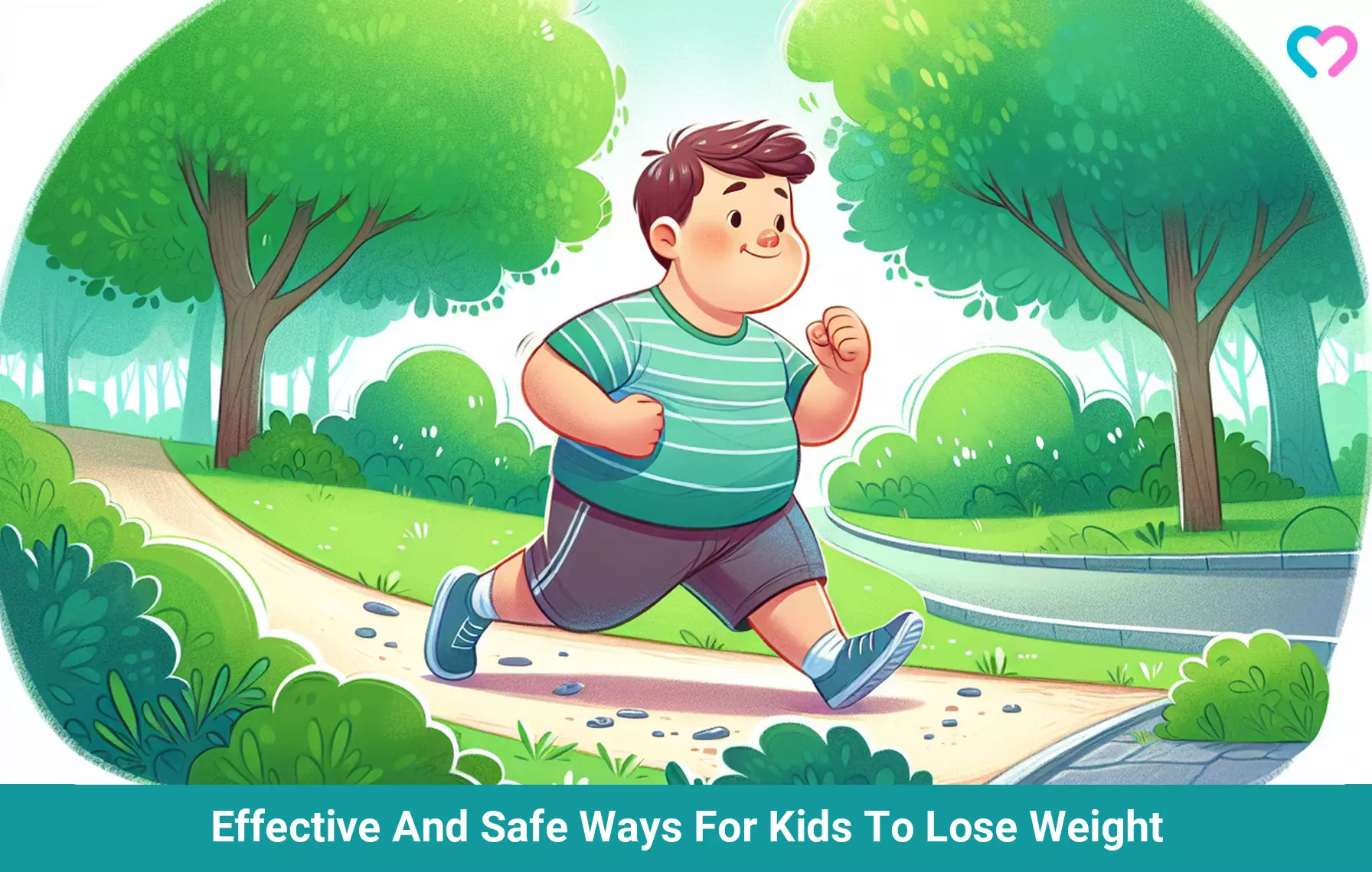 How To Lose Weight Fast For Kids_illustration