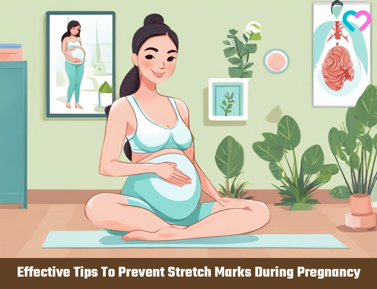 How to prevent stretch marks during pregnancy_illustration