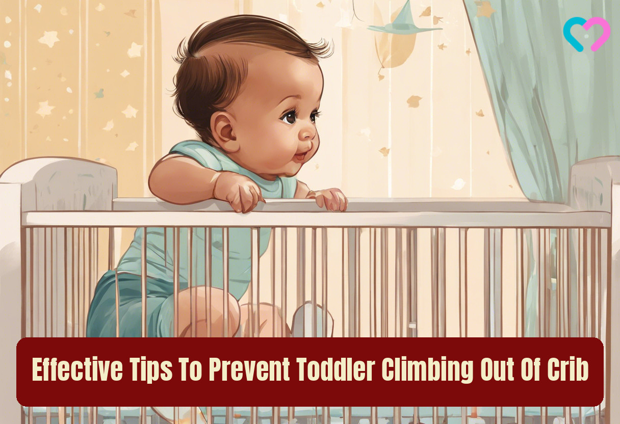 toddler climbing out of crib_illustration