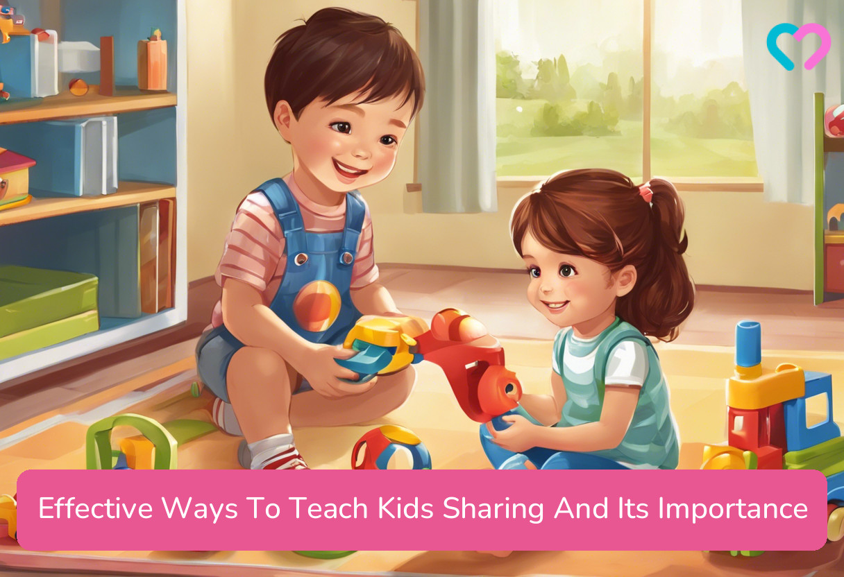 Teaching Children To Share_illustration