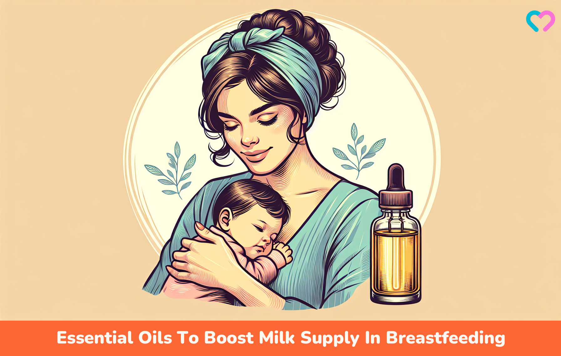 Essential Oils For Breastfeeding_illustration