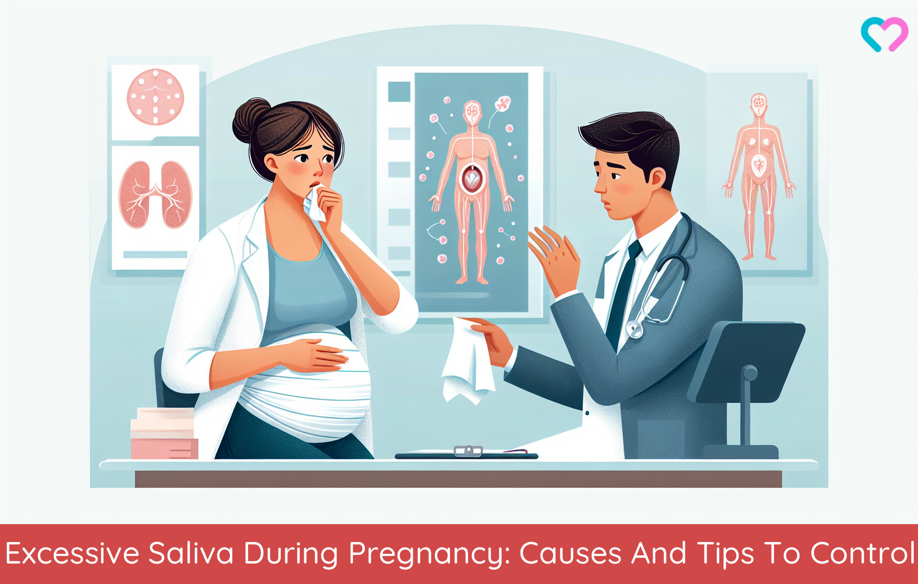 excessive saliva during pregnancy_illustration