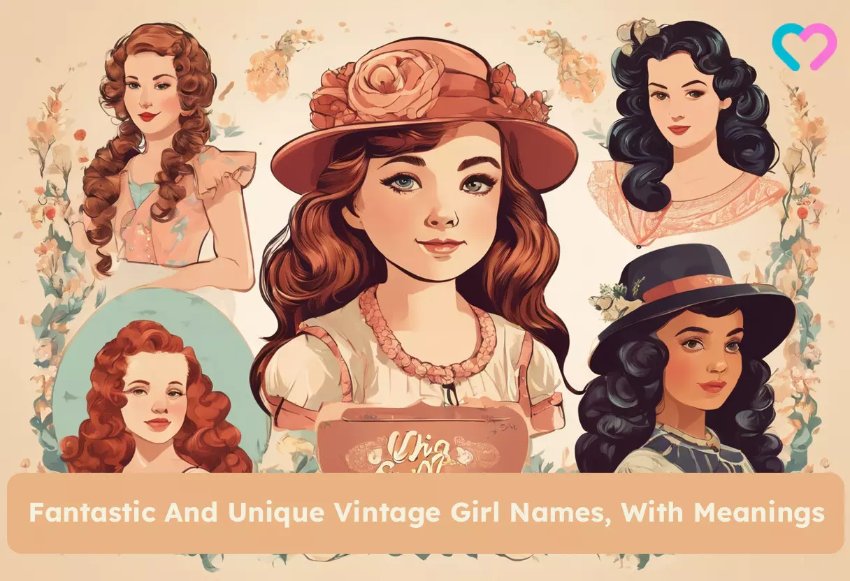 Vintage Girl Names_illustration