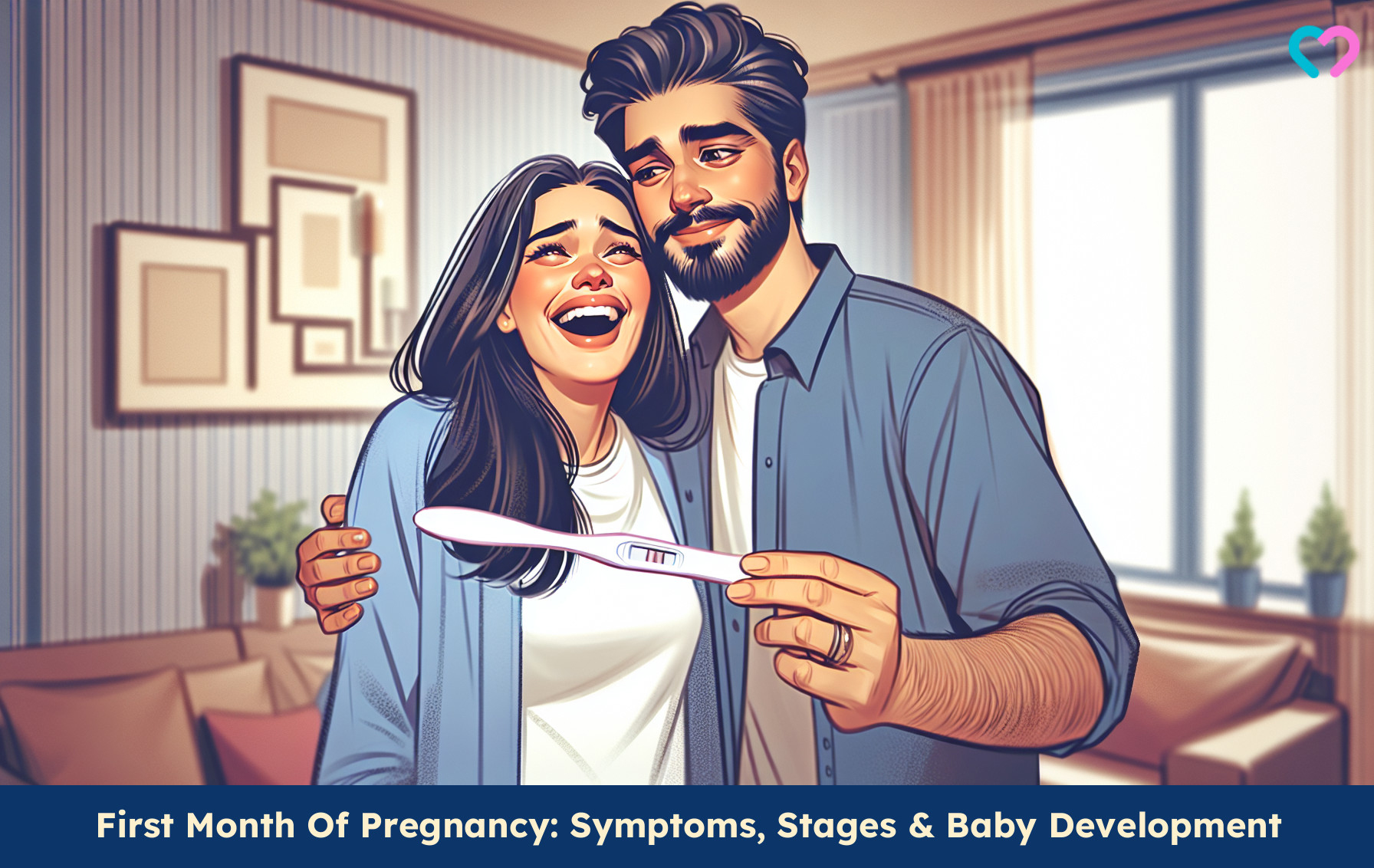 first month of pregnancy symptoms_illustration