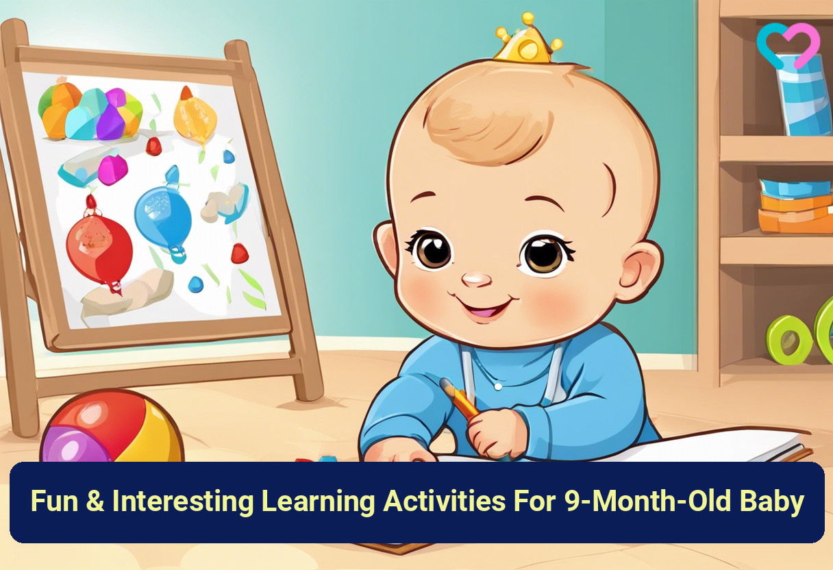 activities for 9 month old baby_illustration