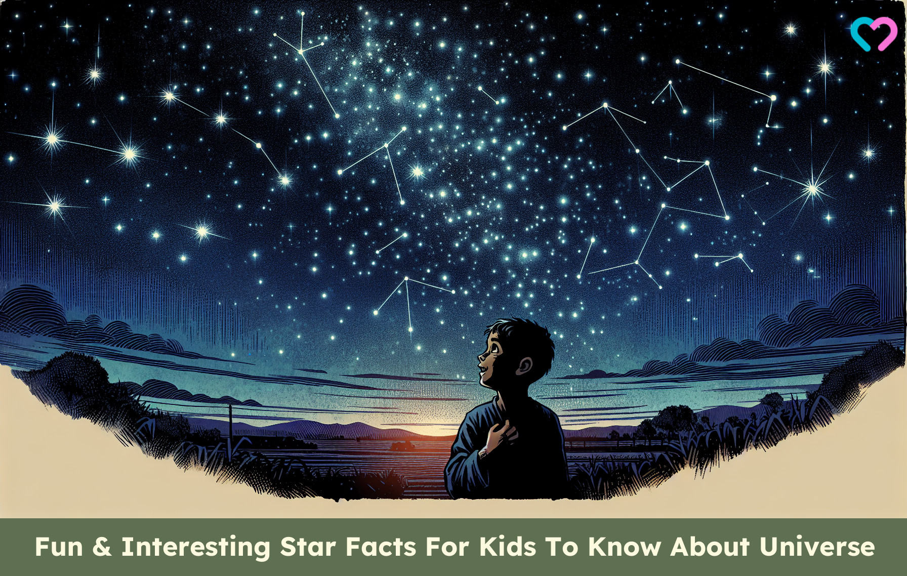 Stars facts for kids_illustration