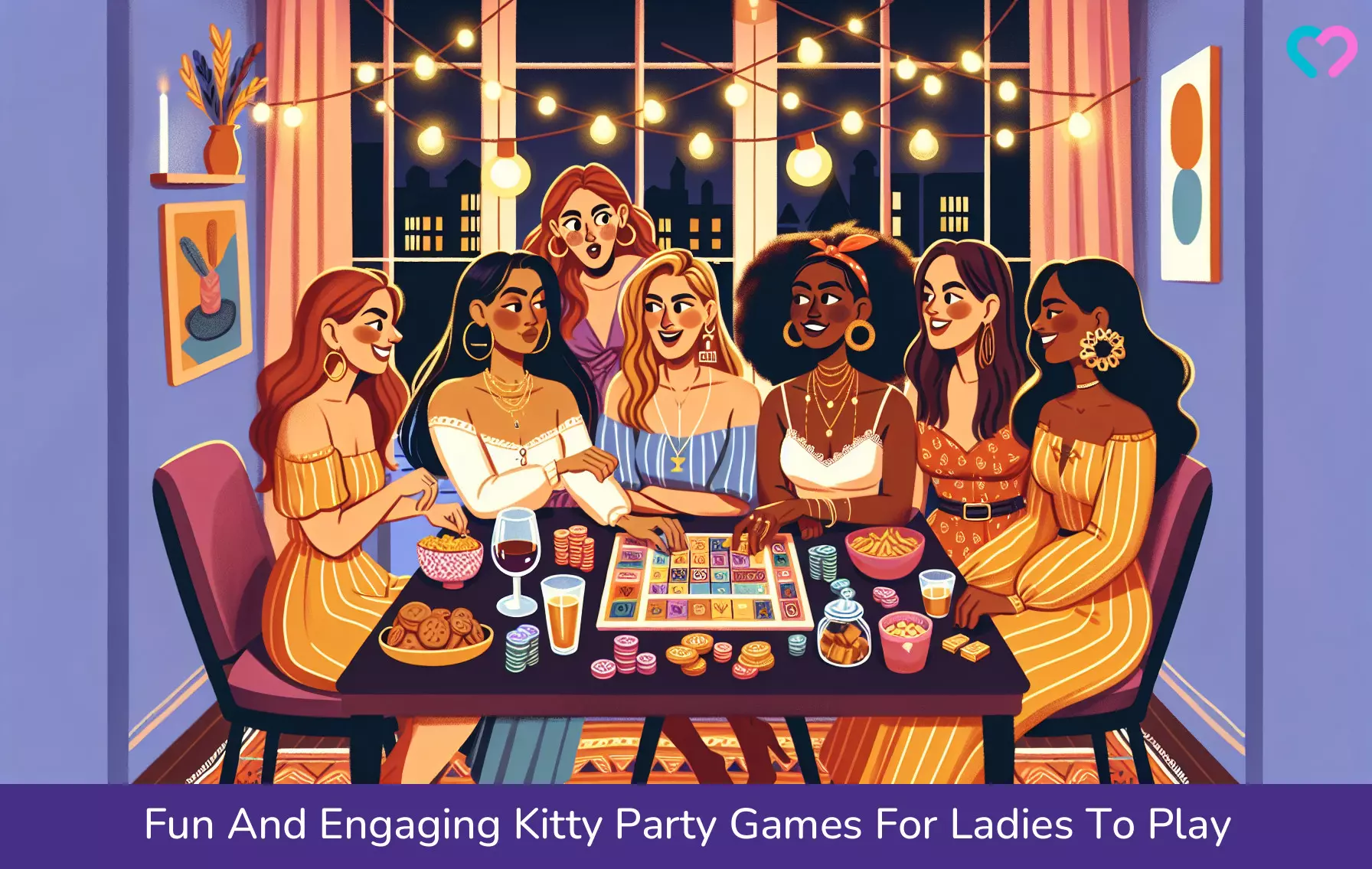 kitty party games_illustration