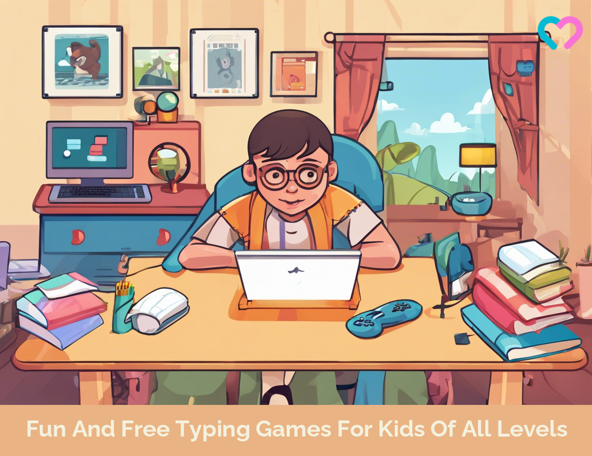 typing games for kids_illustration