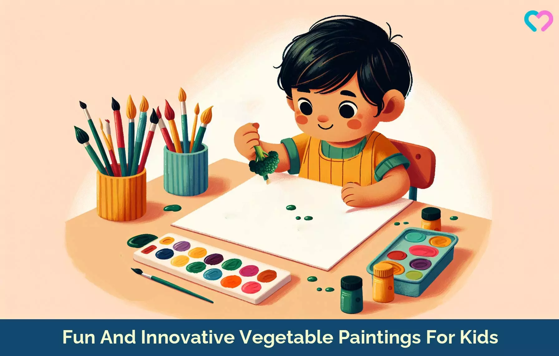 Vegetable Paintings For Kids_illustration