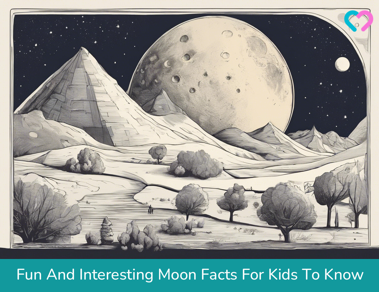 moon facts for kids_illustration