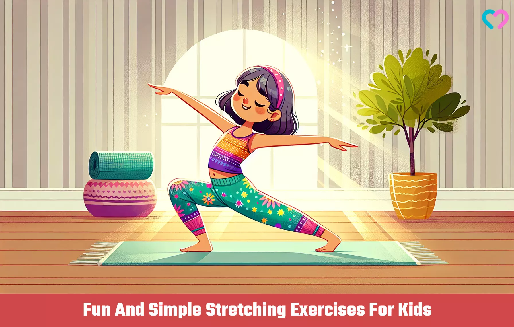 Stretching Exercises For Children_illustration
