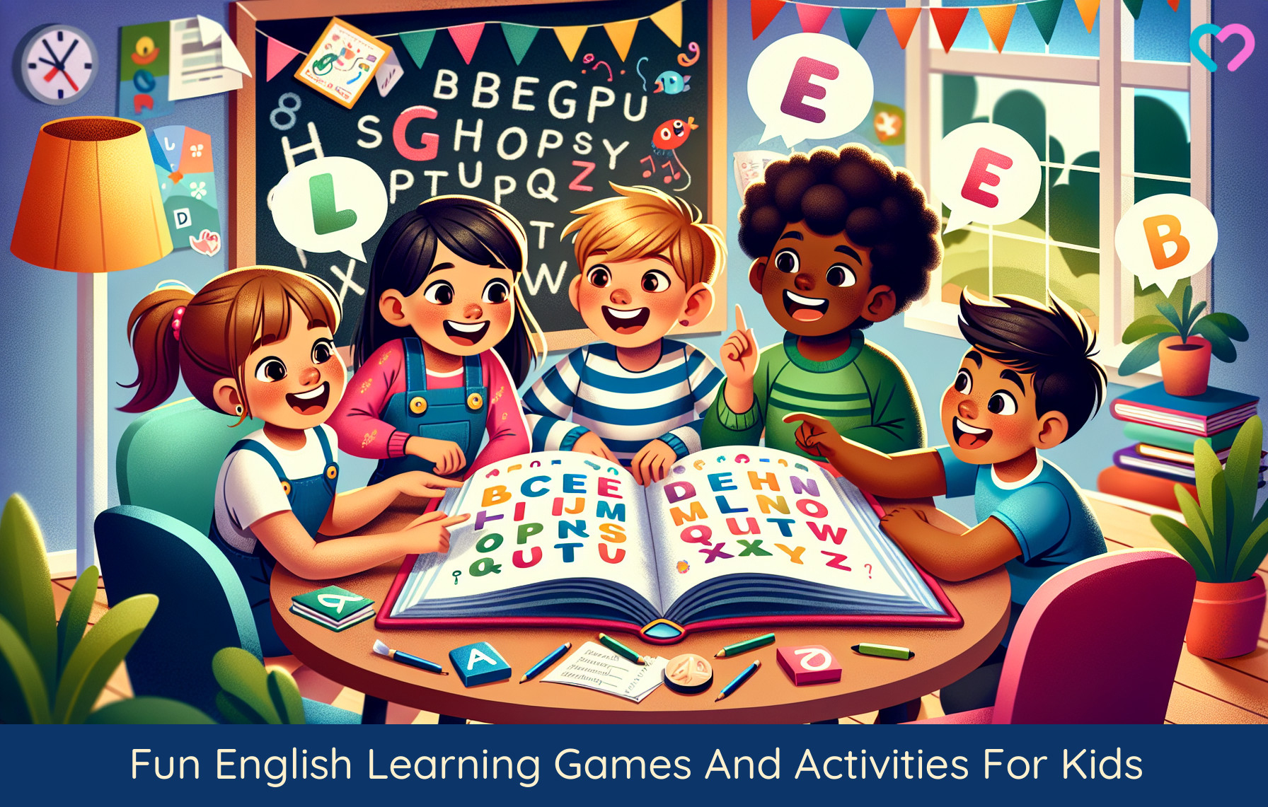 English Learning Games For Kinds_illustration