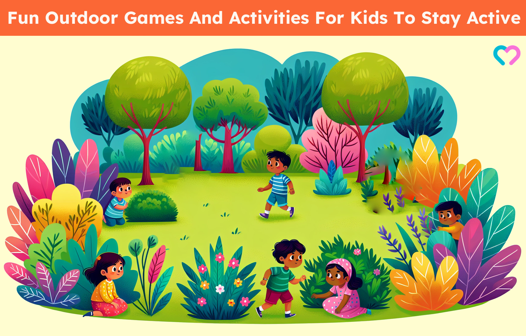 Outdoor Games And Activities For Kids_illustration