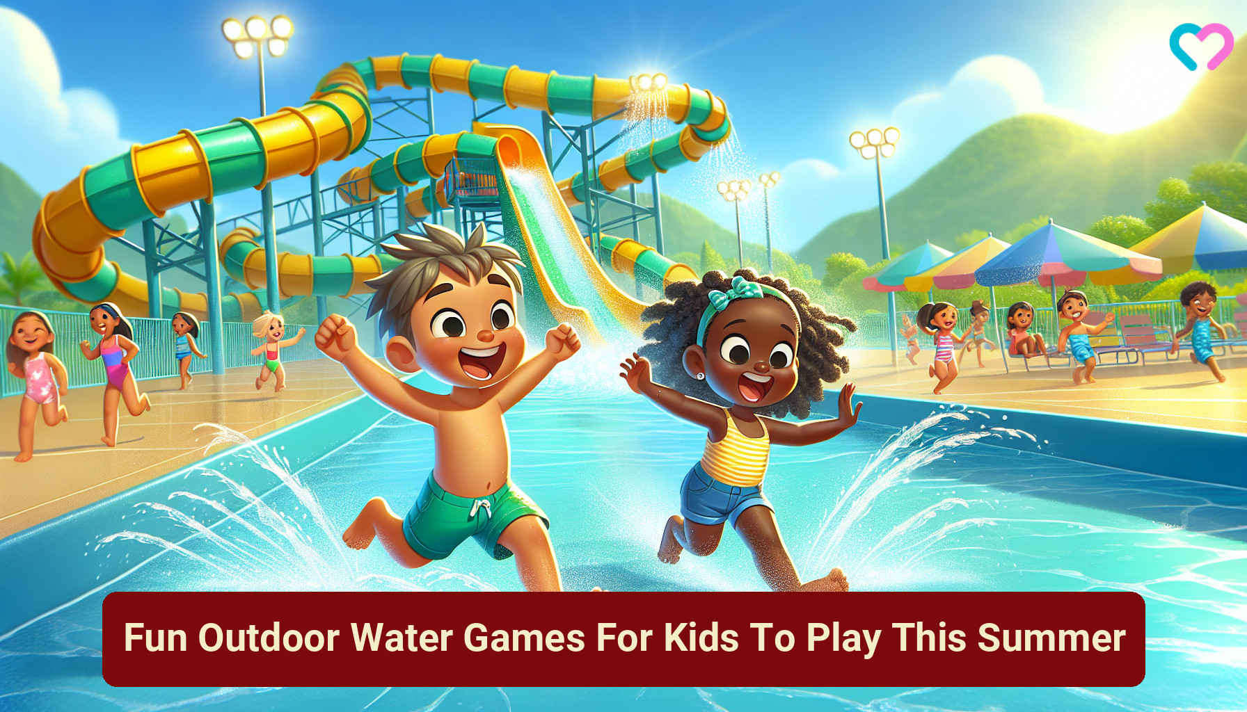 Outdoor Water Games For Kids_illustration