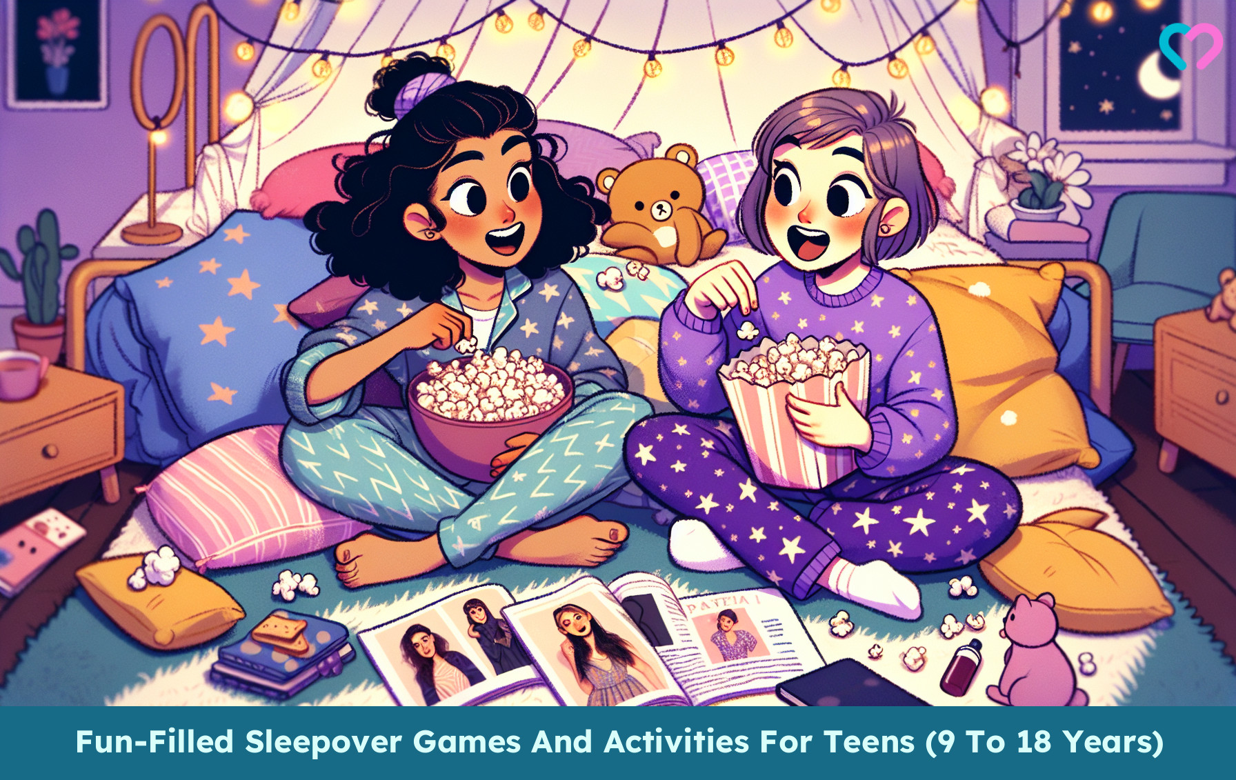Sleepover Games And Activities For Teens_illustration