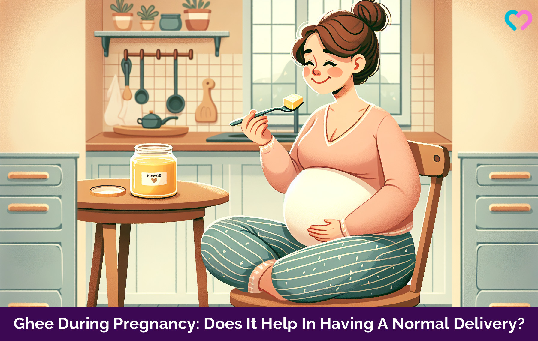 ghee during pregnancy_illustration