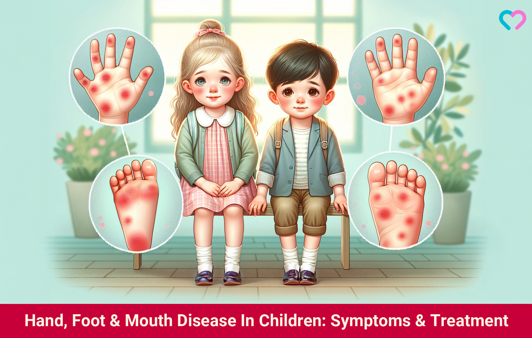 Hand Foot And Mouth Disease In Children_illustration