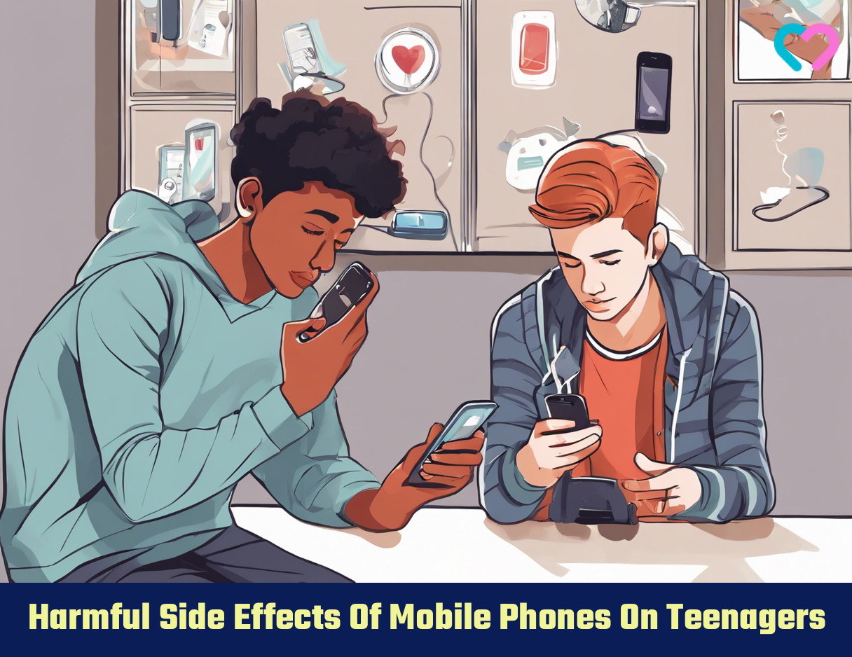 Side Effects Of Mobile Phones On Teenagers_illustration