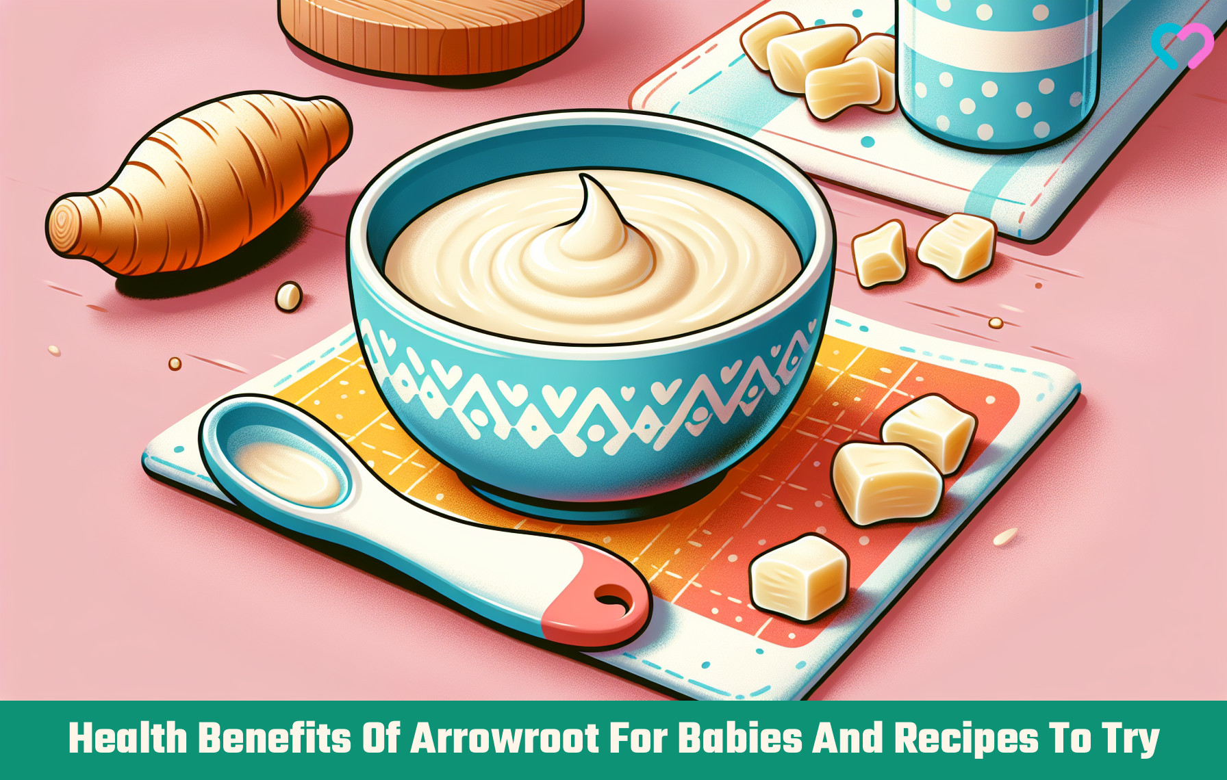 arrowroot for babies_illustration