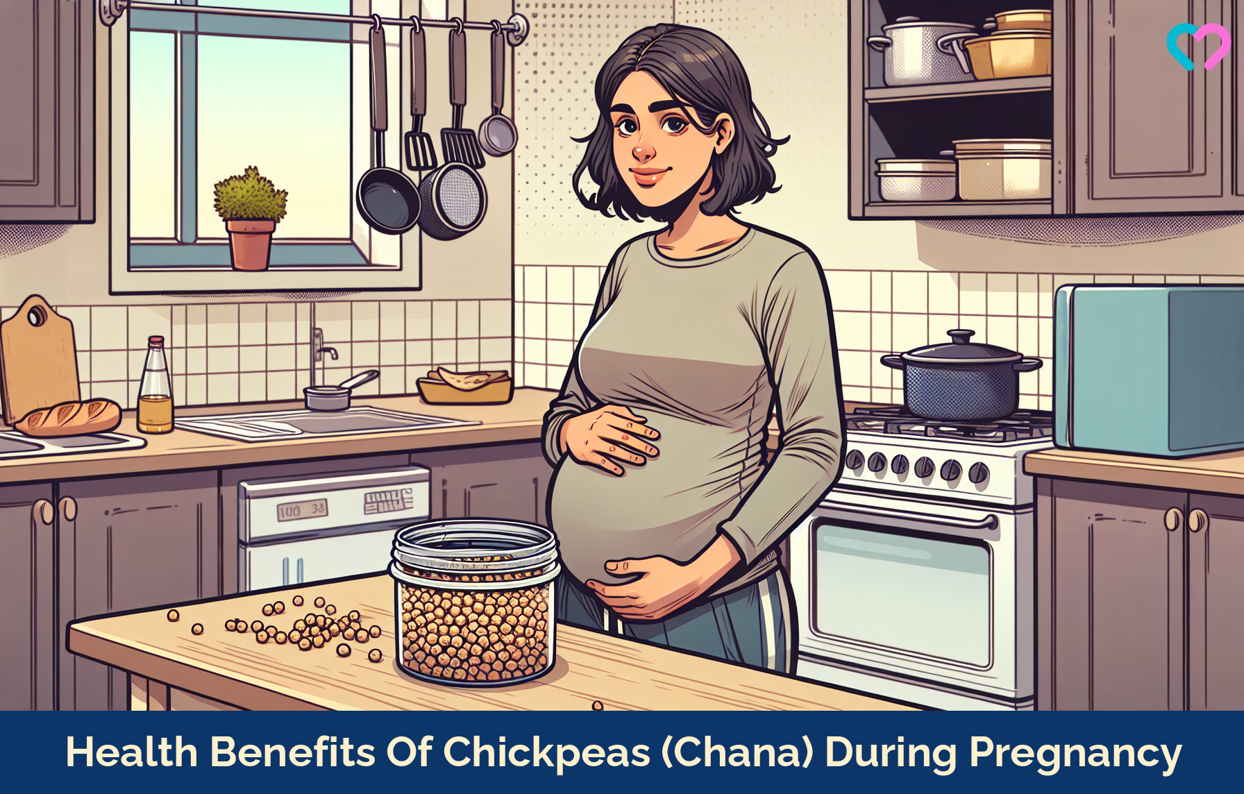 chickpeas during pregnancy_illustration