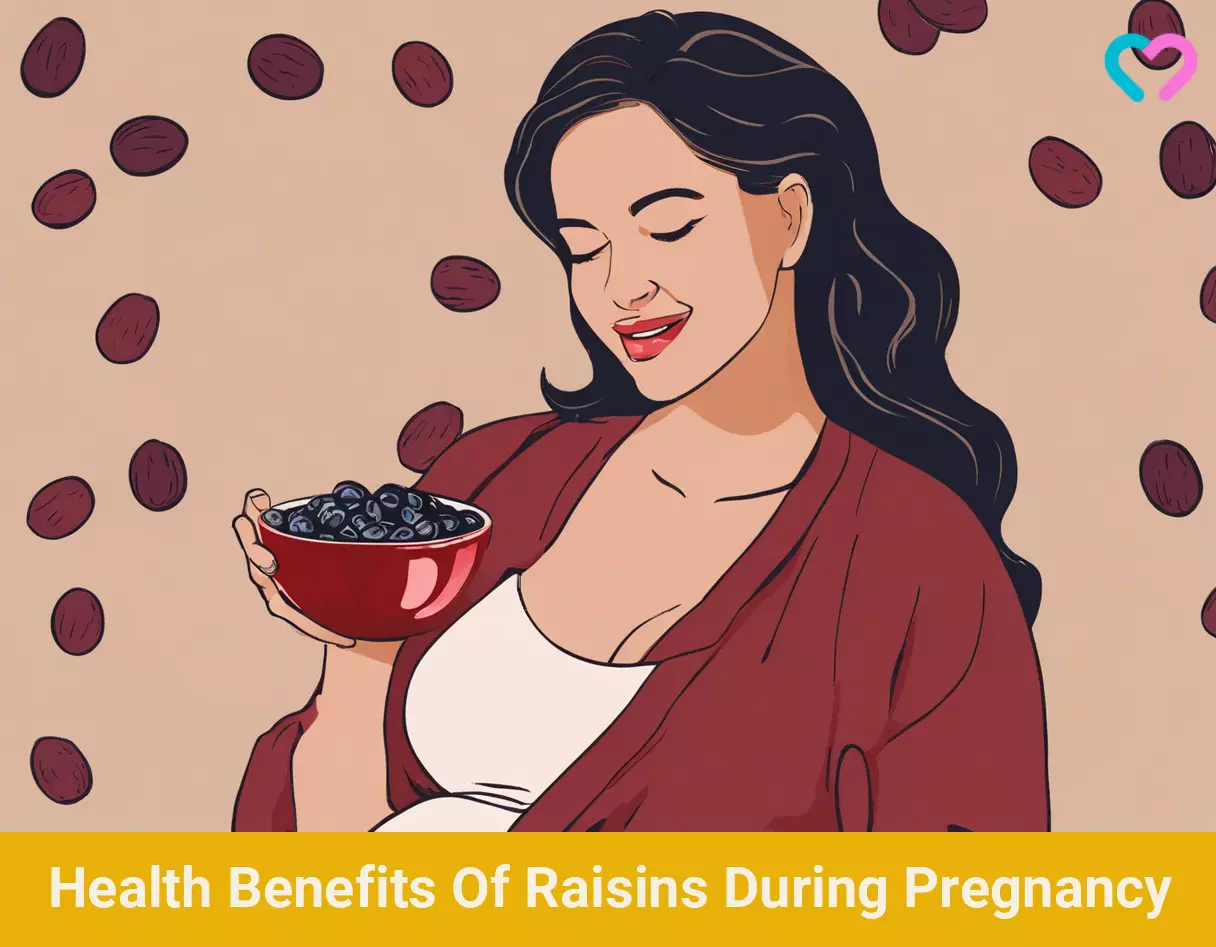 raisins during pregnancy_illustration
