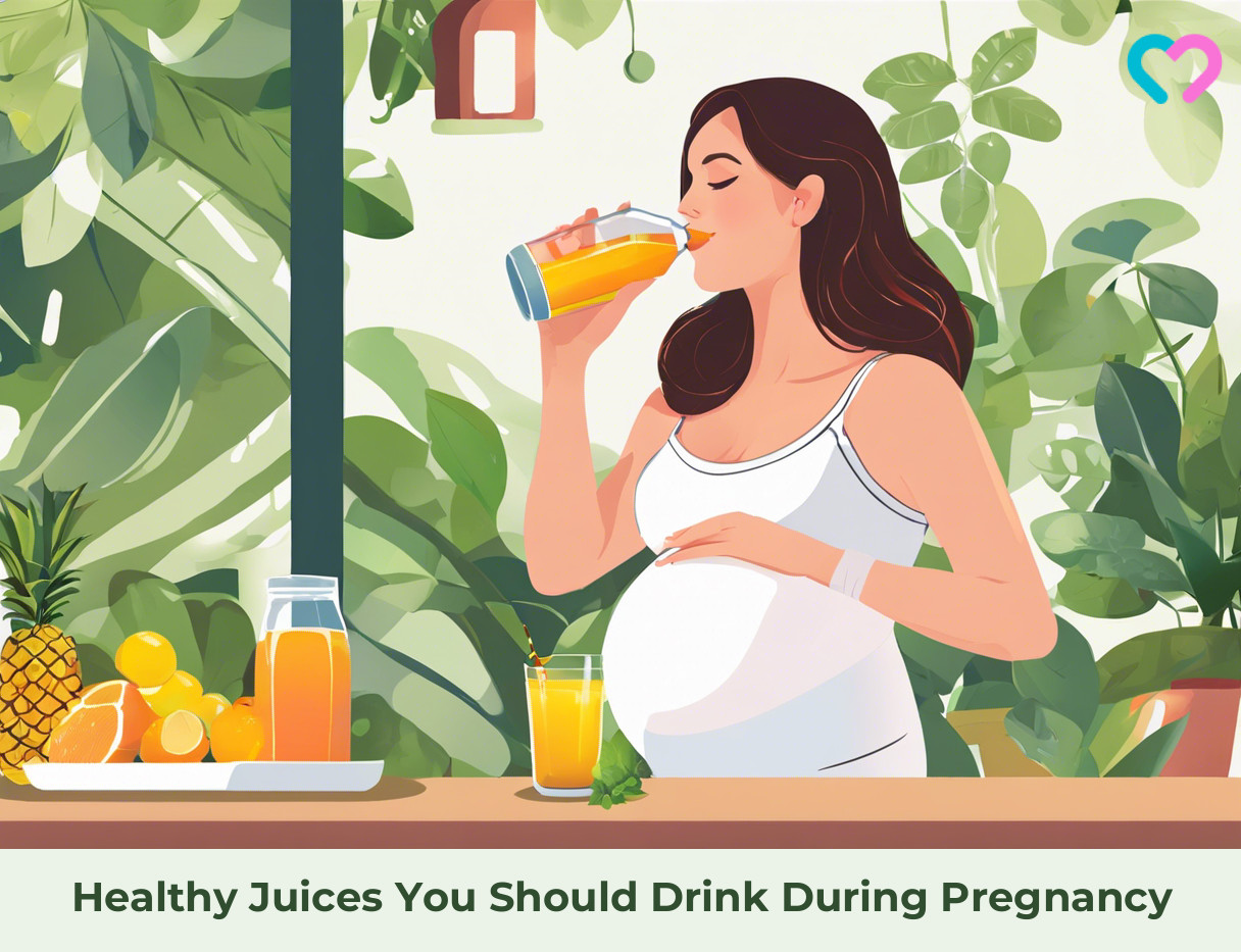 Healthy Juices to Drink During Pregnancy_illustration