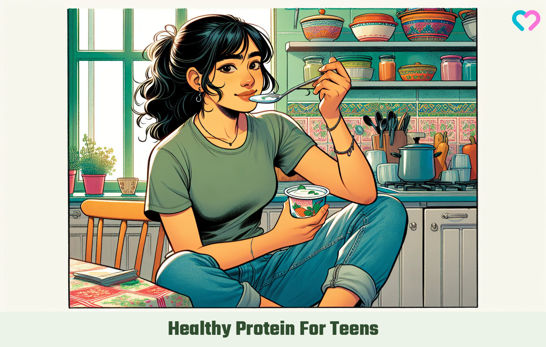 Protein Foods For Teens_illustration
