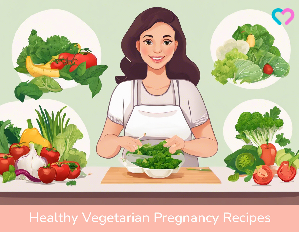 Vegetarian Recipes During Pregnancy_illustration